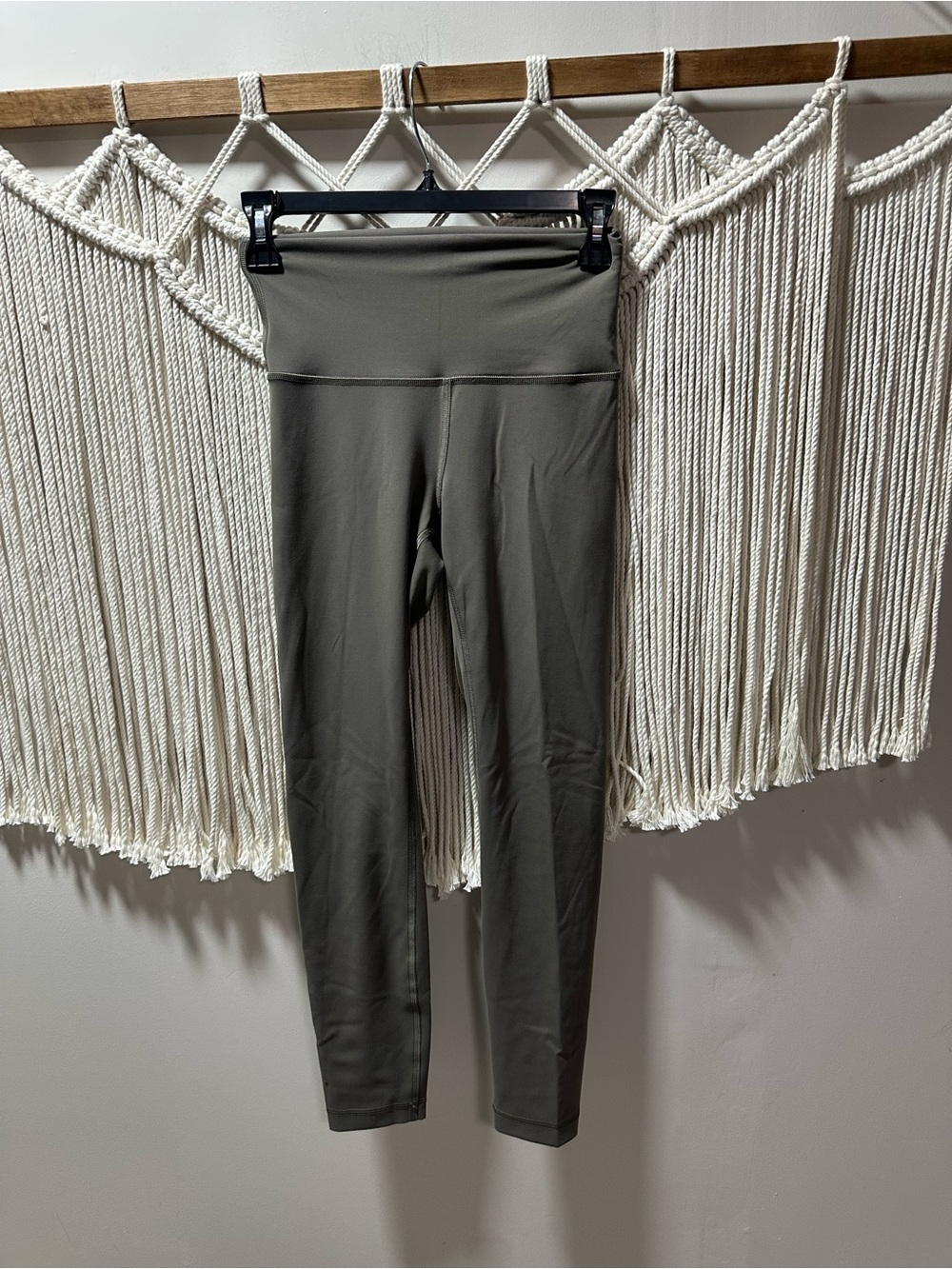 lululemon athletica Olive Green High-Rise Leggings
